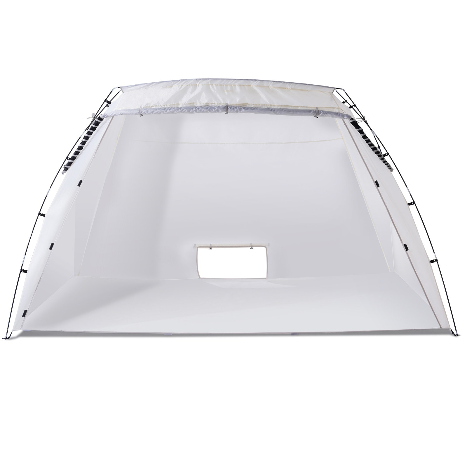 Portable Paint Spray Booth Tent With Mesh Screen For Furniture Diy_voghion.com